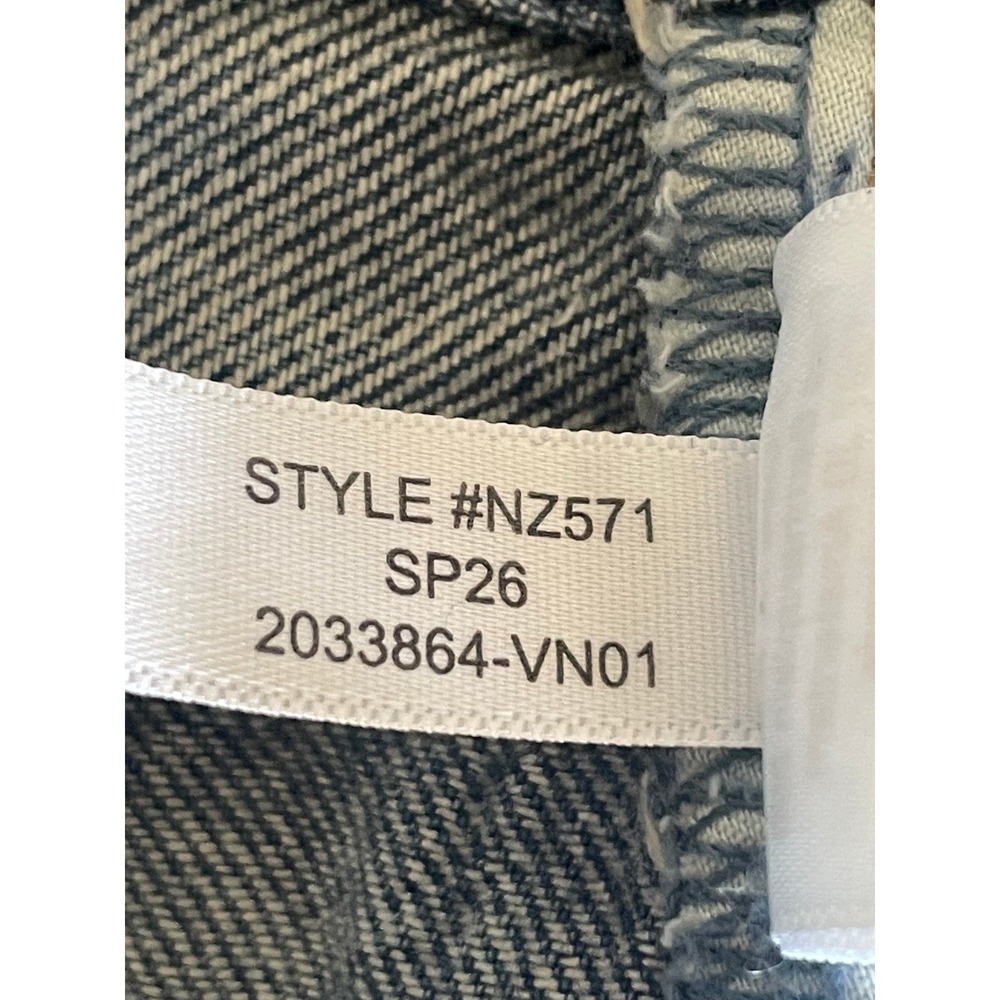 Madewell Jeans Ultimate Wide Leg Womens 29 Tall Airy Denim Blue NZ571 Pickett - Picture 12 of 15